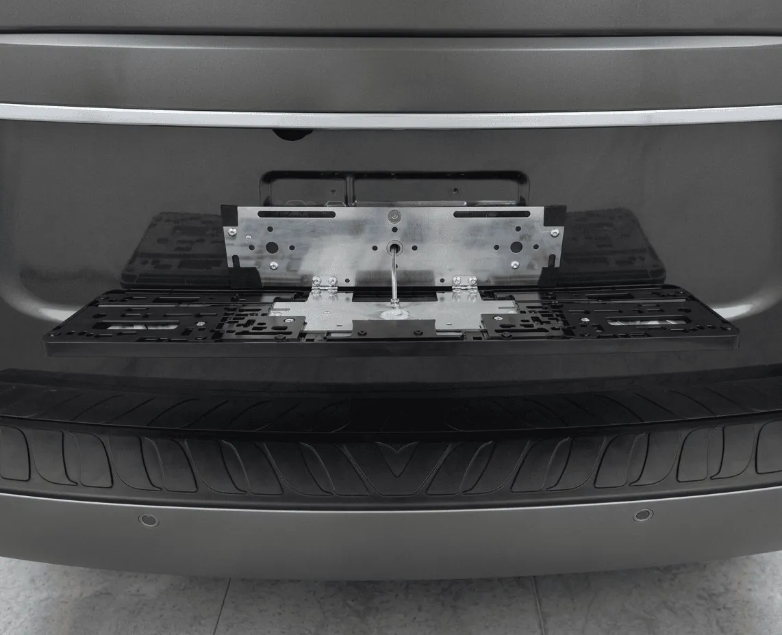 Откидная рамка МОНО в открытом состоянии — рамка откинута